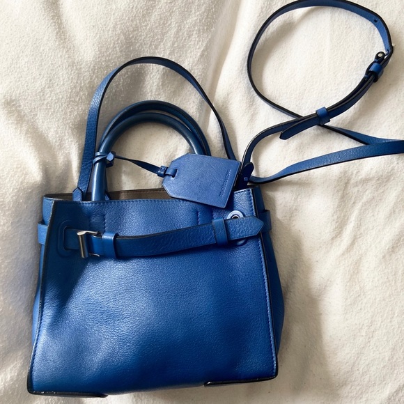 Reed Krakoff Handbags - Reed Krakoff - Italian Leather Mini Box Tote blue